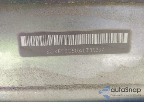 2010 BMW X5 xDrive35D z USA, uszkodzony, nr VIN 5UXFF0C50ALT85297